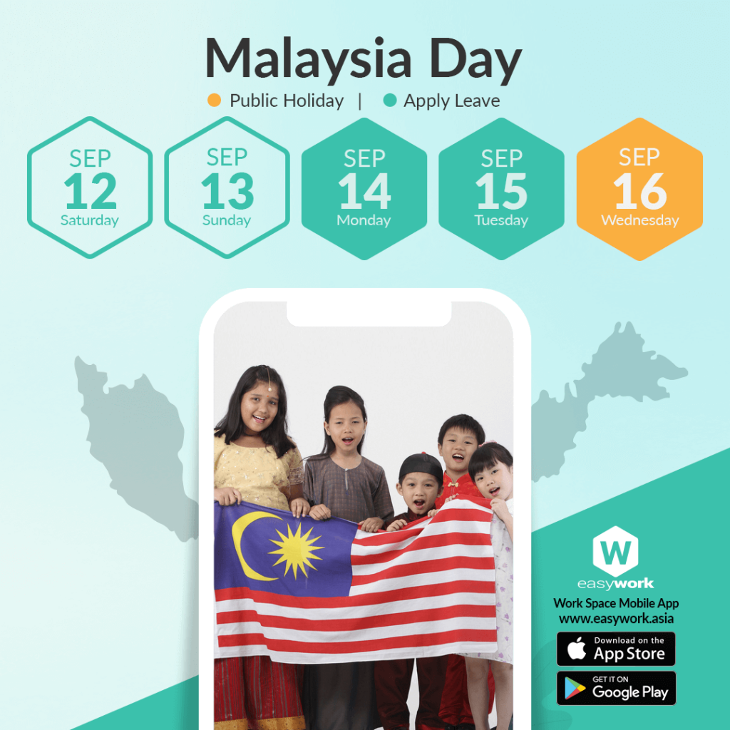 apply leave during Sep 2020 - Malaysia Day