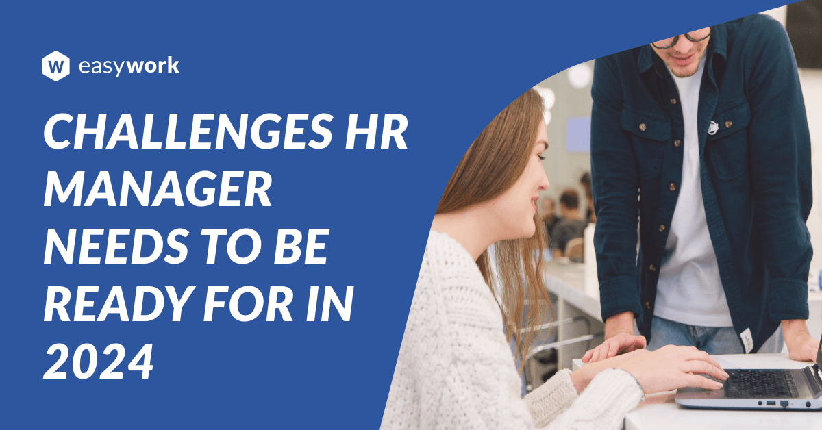 As we step into the dynamic landscape of 2024, the role of HR is more critical than before. Here's challenges HR needs to be ready for in 2024