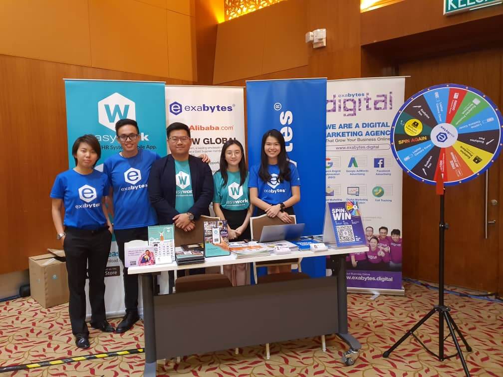 EasyWork & Exabytes booth