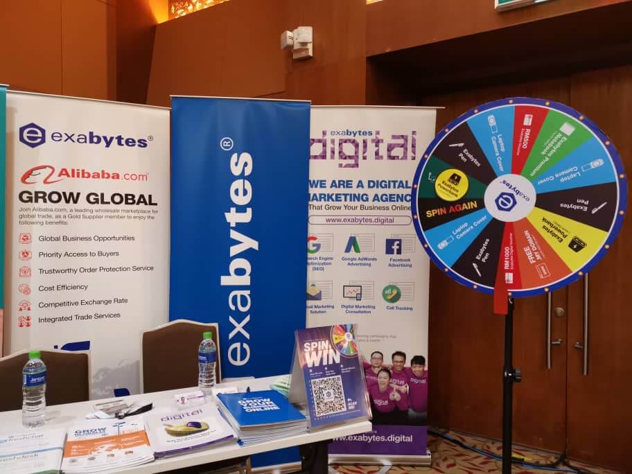 Exabytes booth